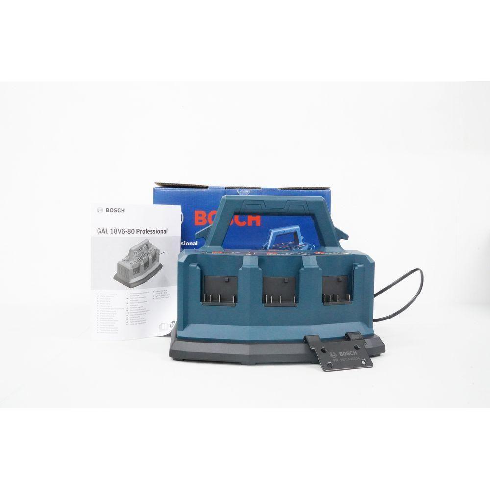 Bosch GAL 18V6-80 6-Bay Battery Charger | Bosch by KHM Megatools Corp. Bosch GAL 18V6-80 6-Bay Battery Charger | Bosch by KHM Megatools Corp.